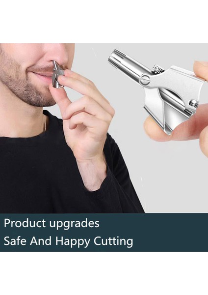 Trendygirl Burun Tıraş Makinesi Kullanışlı Manuel Profesyonel Burun Sökücü Saç Kesme Makinesi (Yurt Dışından) fırsatları