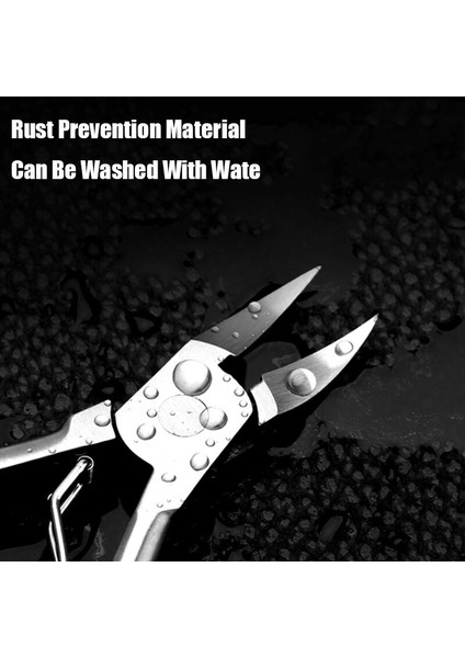 Huiyun Tırnak Makası Batık Ayak Tırnağı Pense Tırnak Eti Kesiciler Manikür Aracı Anti-Splash Paronişi Düzeltme Manikür Paslanmaz (Yurt Dışından) fırsatları