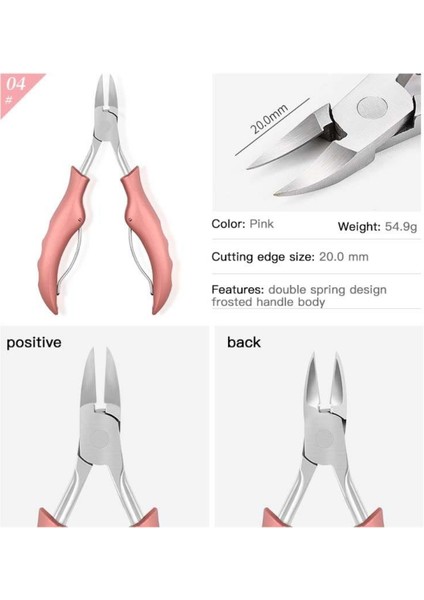 Tırnak Sanat Manikür Araçları Tırnak Makası Olecranon Forseps Ayak Tırnağı Kesiciler Paronychia Ölü Cilt Sökücü Tırnak Oluk Forseps Araçları (Yurt Dışından) indirimleri
