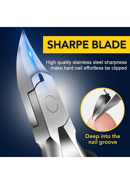 1 Adet Batık Tırnak Makası Aksesuarları ve Manikür Araçları Kalın Ayak Tırnaklarını Makası Kenar Kesici Giyotin Tırnak Makası Pedikür (Yurt Dışından) fiyatları