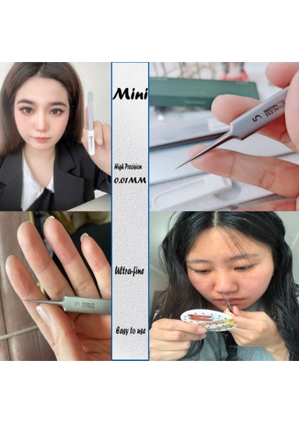 8 Adet/takım Ultra Ince Derin Temizleyici Yüz Bakımı Güzellik Salonu Siyah Nokta Cımbız Hücre Klip Sivilce Sökücü Akne Iğnesi (Yurt Dışından) indirimleri