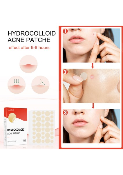 144 Adet Akne Sivilce Yamalar Cilt Etiketi Sökücü Yama Sivilce Leke Tedavisi Çay Ağacı Yağı Hidrokolloid Ana Bandajlar Yüz Vücut Bakımı (Yurt Dışından) fırsatları