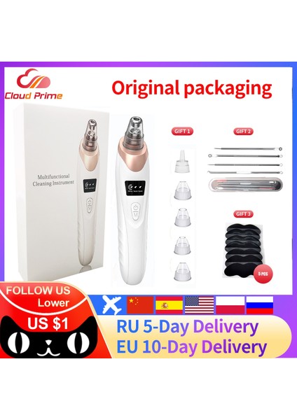 Siyah Nokta Temizleyici Vakum Gözenek Temizleyici Emme Temizleme Yüz Bakımı Siyah Kafa Temizleyici Akne Çıkarıcı Elmas Mikrodermabrazyontip 2 (Tip 2) (Yurt Dışından) indirimleri