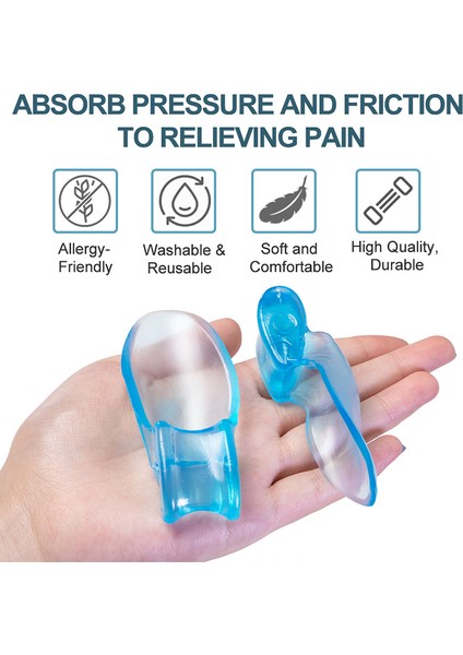 Yeni 2 Adet Ayak Başparmağı Ayırıcı Kemik Düzeltici Düzleştirici Silikon Jel Ayak Parmakları Koruyucu Bunyon Ayarlayıcı Ayak Seti (Yurt Dışından) fiyatları