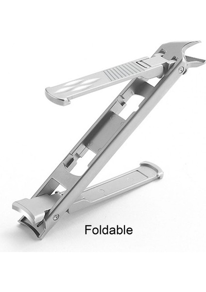 1 Takım Hassas Tırnak Kesici Ergonomi Tırnak Kesici Rahat Ayak Bakımı Katlanabilir Manikür Makası Pürüzsüz Yüzey (Yurt Dışından)