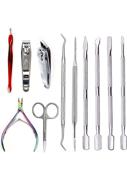 Tırnak Eti Itici Tırnak Sanat Araçları Paslanmaz Çelik Tırnak Makası Makas Ölü Cilt Sökücü Ayak Parmak Kesici Manikür Tırnak Araçları (Yurt Dışından) indirimleri
