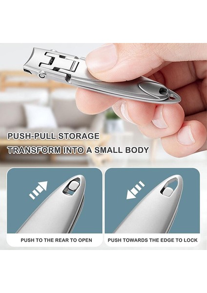 Paslanmaz Çelik Tırnak Makası Ultra-Ince Tırnak Makası Profesyonel Tırnak Kesiciler Manikür Tırnak Pense Aksesuarları (Yurt Dışından) indirimleri