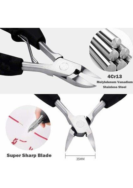 Büyük Olecranon Pense Özel Clippers Çocuk Yetişkin Paslanmaz Çelik Ayak Tırnak Makası Pedikür Batık Tırnak Araçları (Yurt Dışından) modelleri