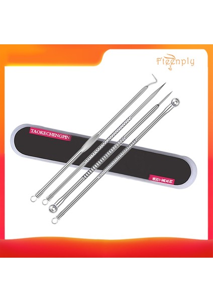Fteenply 4 Adet/takım Paslanmaz Çelik Sivilce Iğnesi Siyah Nokta Remover Aracı Kiti Pratik Güzellik Yüz Temizleme Alet Takımı (Yurt Dışından) fiyatları