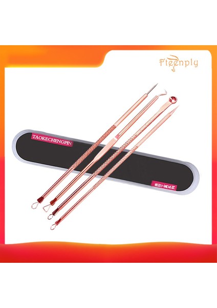 Fteenply 4 Adet/takım Paslanmaz Çelik Sivilce Iğnesi Siyah Nokta Remover Aracı Kiti Pratik Güzellik Yüz Temizleme Alet Takımı (Yurt Dışından) modelleri