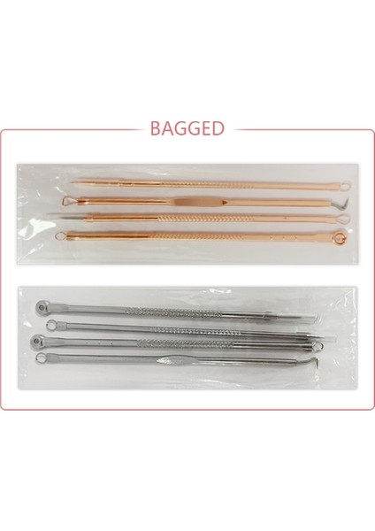 Fteenply 4 Adet/takım Paslanmaz Çelik Sivilce Iğnesi Siyah Nokta Remover Aracı Kiti Pratik Güzellik Yüz Temizleme Alet Takımı (Yurt Dışından) fırsatları