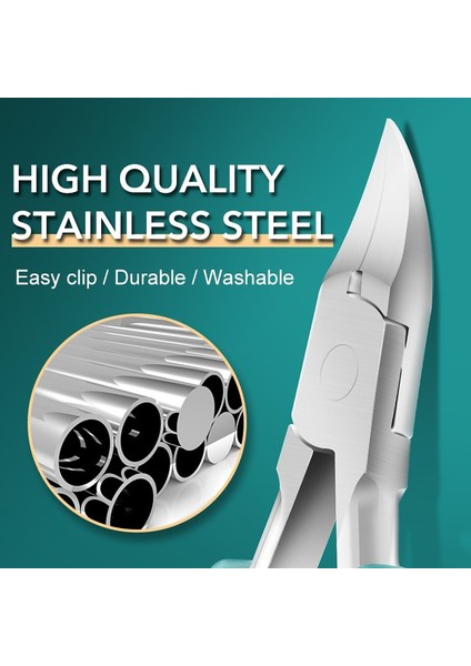 1 Adet Profesyoneller Ingrwon Ayak Tırnağı Makası Ayak Hastalıkları Uzmanı Için Kalın Çivi Makası Paronychia Kesiciler Makas Manikür Aracı Ürünleri (Yurt Dışından) fiyatları