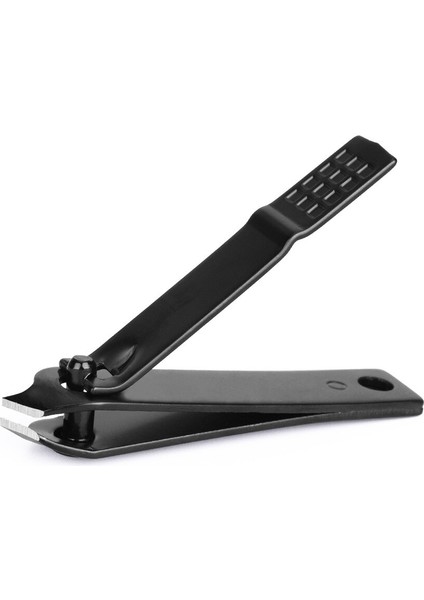 Siyah Karbon Çelik Tırnak Makası Eğik Kare Kontrol Tırnak Kesme Tek Anti-Sıçrama Tırnak Makası Manikür Aracı MD40 (Yurt Dışından) fırsatları