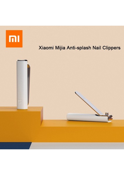 Xiaomi Mijia Orijinal Paslanmaz Çelik Tırnak Makası Anti-Sıçrama Kapak Giyotin Pedikür Bakımı Tırnak Makası Profesyonel Dosya (Yurt Dışından) fırsatları
