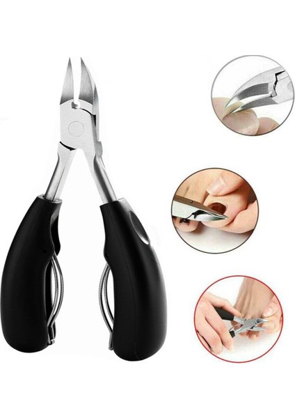 Tırnak Makası Ayak Tırnağı Pedikür Manikür Araçları Anti-Sıçrama Batık Paronişi Profesyonel Düzeltme Aracı Ölü Cilt Makas 1 Pc (Yurt Dışından)