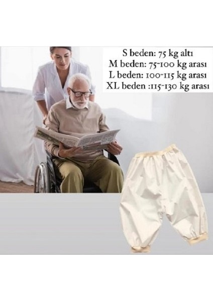 Yıkanabilir Sıvı Su Geçirmez Ribana Hasta Emici Mesane Külodu Bezi