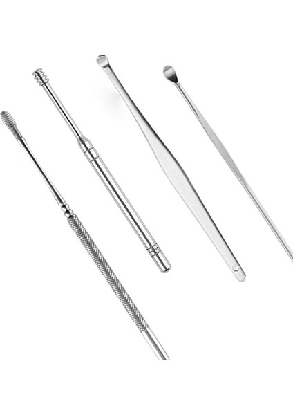 3/4/5 Adet Kulak Balmumu Toplayıcı Paslanmaz Çelik Akne Iğneleri Siyah Nokta Sivilce Leke Komedon Sökücü Çıkarıcı Aracı Yüz Gözenek Temizleyici (Yurt Dışından) modelleri