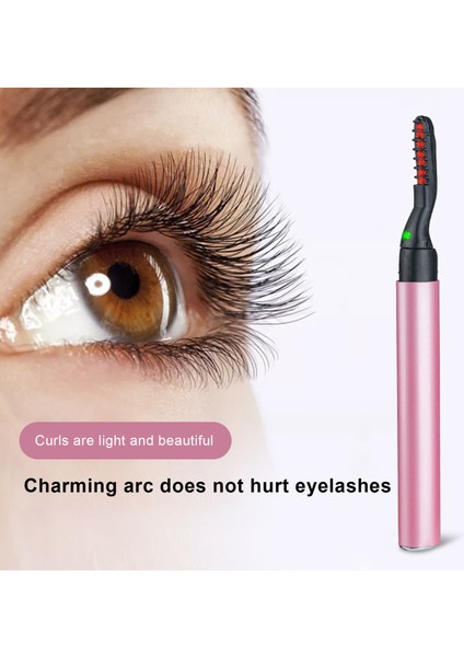 Trendygirl Isıtmalı Kirpik Kıvırıcı Tarak Taşınabilir Değiştirilebilir Pil Elektrikli Kirpik Kıvırıcı (Yurt Dışından) fırsatları
