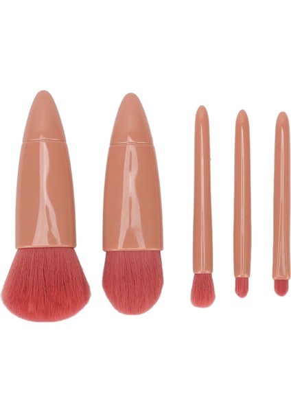 Hao Kan 5 Adet Makyaj Fırça Seti Göz Farı Gevşek Ayar Pudra Taşınabilir Komple Ayna Kozmetik Fırça Seti (Yurt Dışından) fırsatları