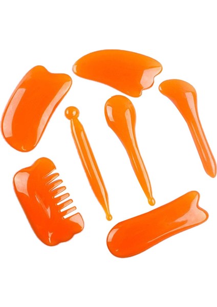 Çin Gua Sha Kazıma Masaj Aletleri Seti El Yapımı Guasha Kazıyıcı Kurulu Fiziksel (Yurt Dışından)