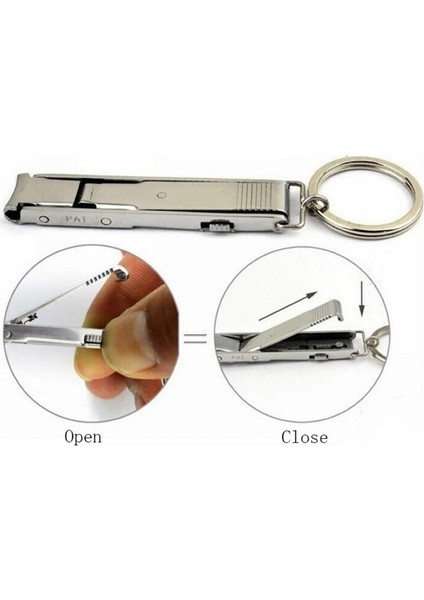 Paslanmaz Çelik Katlanabilir Ayak Tırnak Makası Kesici Erkek Kadın Parmak Ayak Tırnağı Makas Tırnak Giyotin Anahtarlık Manikür Pedikür Aracı (Yurt Dışından) fırsatları