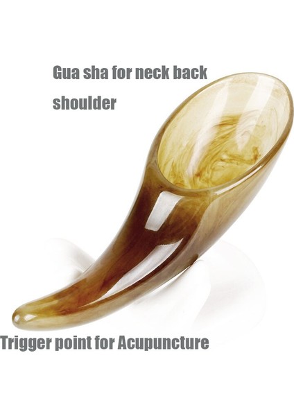 Doğal Gua Sha Tüpü Stres Giderici Masaj Aracı Akupunktur Spa Terapi Yüz Göz Masajı Kazıma Akupunktur Noktası Sopa Güzellik Sağlık (Yurt Dışından)