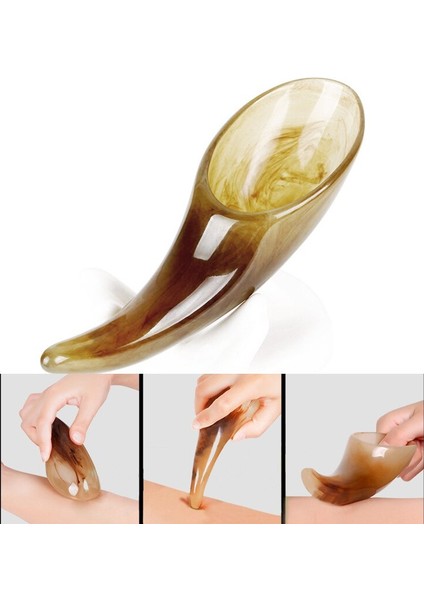 Doğal Gua Sha Tüpü Stres Giderici Masaj Aracı Akupunktur Spa Terapi Yüz Göz Masajı Kazıma Akupunktur Noktası Sopa Güzellik Sağlık (Yurt Dışından)