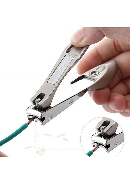 Adet Profesyonel Hiçbir Sıçrama Tırnak Makası Manikür Tırnak Ayak Tırnağı Kesici Pense Tırnak Eti Makası Aracı Aksesuarları (Yurt Dışından) fırsatları