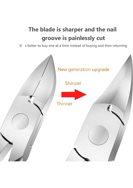 Ayak Tırnak Makası Batık Ayak Tırnaklarını Kalın Çivi Kenar Makas Batık Ayak Tırnağı Tırnak Düzeltme Pedikür Bakım Aracı (Yurt Dışından) indirimleri