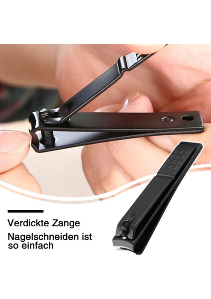 Tırnak Paslanmaz Çelik Keskin Pedikür Kesiciler Manikür Seti Siyah Tek Pratik Tırnak Siyah Tırnak (Yurt Dışından) fiyatları