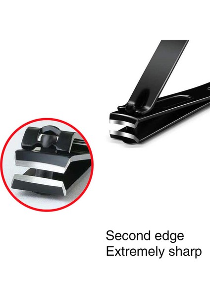 Tırnak Paslanmaz Çelik Keskin Pedikür Kesiciler Manikür Seti Siyah Tek Pratik Tırnak Siyah Tırnak (Yurt Dışından) indirimleri