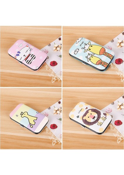 Adet/takım Yeni Manikür Sevimli Karikatür Baskılı Tırnak Klip Seti Profesyonel Tırnak Bakım Seti Seyahat Taşınabilir (Yurt Dışından) fiyatları