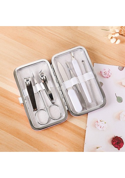 Adet/takım Yeni Manikür Sevimli Karikatür Baskılı Tırnak Klip Seti Profesyonel Tırnak Bakım Seti Seyahat Taşınabilir (Yurt Dışından) modelleri