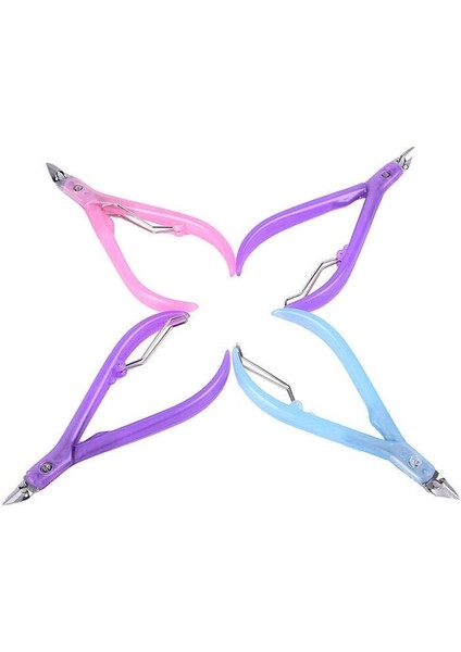 Adet Kullanışlı Pro Tırnak Makası Rastgele Renk Paslanmaz Çelik Tırnak Eti Kesici Pense Kesme Aracı Ev Manikür (Yurt Dışından) modelleri