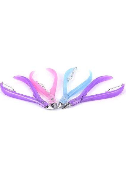 Adet Kullanışlı Pro Tırnak Makası Rastgele Renk Paslanmaz Çelik Tırnak Eti Kesici Pense Kesme Aracı Ev Manikür (Yurt Dışından) fırsatları