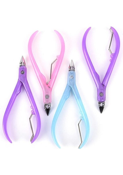 Adet Kullanışlı Pro Tırnak Makası Rastgele Renk Paslanmaz Çelik Tırnak Eti Kesici Pense Kesme Aracı Ev Manikür (Yurt Dışından) indirimleri