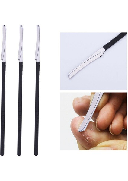 16CM Ayak Pedikür Bıçağı Araçları Tırnak Eti Çıkarıcılar Paslanmaz Çelik Ayak Bakımı Araç Seti (Yurt Dışından) indirimleri