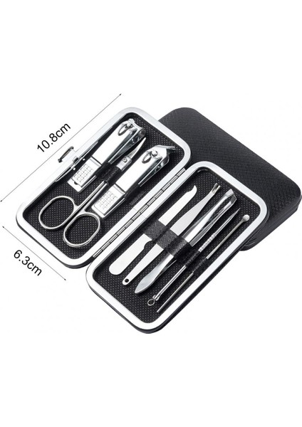 1 Takım Güvenli Tırnak Bakım Seti Hijyenik Manikür Seti Profesyonel Saklanması Kolay Pratik Giyotin Tırnak Bakım Seti (Yurt Dışından) indirimleri