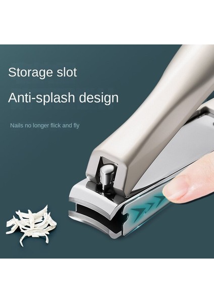 Adet Hiçbir Sıçrama Tırnak Makası Manikür Tırnak ve Ayak Tırnağı Kesici Pense Profesyonel Tırnak Makası Aksesuarları Aracı (Yurt Dışından) indirimleri