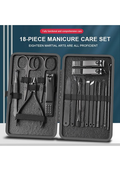 Fuarscs7/10//12/16/18 Adet Manikür Kesiciler Tırnak Makası Seti Ev Paslanmaz Çelik Kulak Kaşık Tırnak Makası Pedikür Tırnak Scis (Yurt Dışından) fırsatları