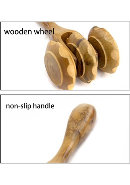 Ahşap Masaj Silindiri Vücut Şekillendirici Aletler Çok Fonksiyonlu Manuel Masaj Kabartma Araçları Gua Sha Aracı Göbek Bel Uyluk Omuz (Yurt Dışından) fiyatları