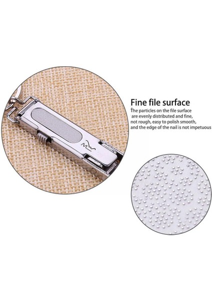 Çelik Katlanır Tırnak Makası Anahtarlık ile Tırnak Dosya Tırnak Manikür Araçları Aracı Pedikür Tırnak Sanat N8O0 (Yurt Dışından) fırsatları