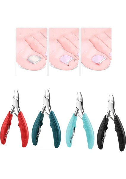Batık Paronişi Tırnak Makası Manikür Aletleri Kalın Ayak Tırnağı Makası Kenar Kesici Giyotin Tırnak Eti Makası Ayak Pedikür Bakımı (Yurt Dışından) fırsatları