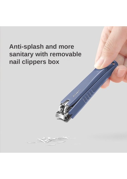 Adet Profesyonel Tırnak Makası Seyahat Taşınabilir Moda Katlanır Büyük Anti-Sıçrama Karbon Çelik Manikür Makası Ev Tırnak Araçları (Yurt Dışından) fiyatları