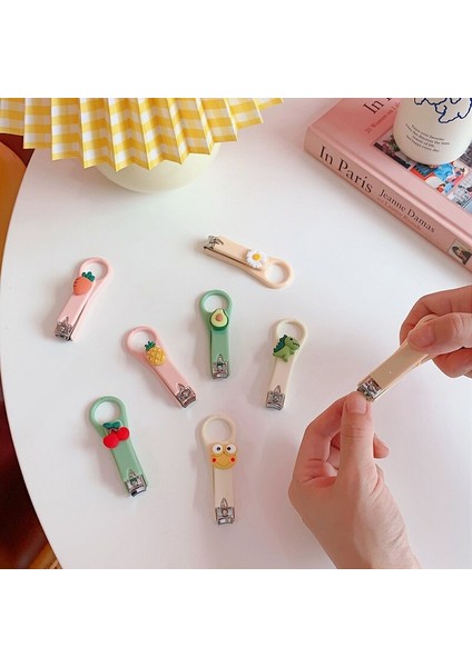 Karikatür Tırnak Makası Çocuk Tırnak Makası Taşınabilir Tırnak Düzelticiler Anahtarlık ile Yaratıcı Karikatür Tırnak Kesici (Yurt Dışından) fiyatları