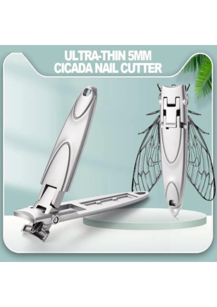 Adet Paslanmaz Çelik Tırnak Makası Ultra-Ince Taşınabilir Kalın Çivi Ayak Ayak Tırnağı Makası Profesyonel Manikür Giyotin Tırnak Kesici (Yurt Dışından) fiyatları