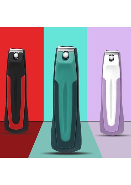 Adet Profesyonel Tırnak Makası Hiçbir Sıçrama Saklama Kutusu Ayak Tırnağı Aksesuarları Kesici Pense Tırnak Dosyaları Pedikür Manikür Aracı (Yurt Dışından)