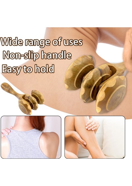 Ahşap Masaj Silindiri Vücut Şekillendirici Aletler Çok Fonksiyonlu Manuel Masaj Kabartma Araçları Gua Sha Aracı Göbek Bel Uyluk Omuz (Yurt Dışından) fırsatları