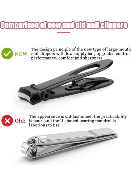 Tırnak Makası Profesyonel Paslanmaz Çelik Tırnak Kesici Tırnak Manikür Düzeltici Kalın Batık Ayak Tırnağı Makas Pedikür Aracı (Yurt Dışından) fırsatları