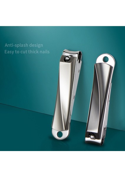 Adet Tırnak Makası Catcher ile Hiçbir Sıçrama Tırnak Makası Ayak Tırnağı Makası Tırnak Törpüsü ile Paslanmaz Çelik Tırnak Kesici Giyotin (Yurt Dışından) indirimleri